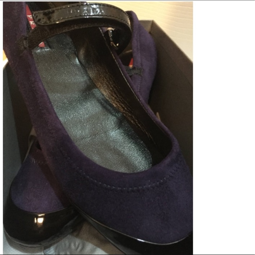Purple Prada Shoes Calzature Donna Size 8